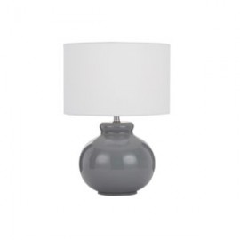 Telbix-Olga Table Lamp - Grey/White